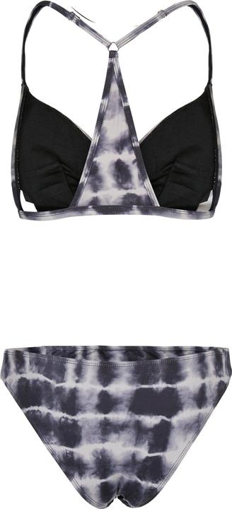 Actual product image Urban Classics Ladies Tie Dye Triangle Back Bikini - 15629 (L)