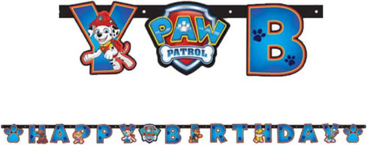 Actual product image Paw Patrol Party chain (1 Piece)