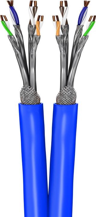 Actual product image Goobay Network cable CAT 7a S/FTP 4 x 2 x 0.32 (S/FTP, CAT7a, 500 m)