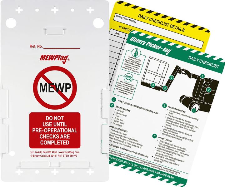 Image du produit Brady Kit de balises Cherry Picker