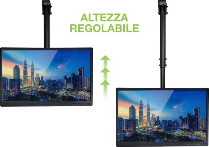 Image du produit Techly Telescopic Ceiling Support (Plafond, 50 kg, 23" - 42")