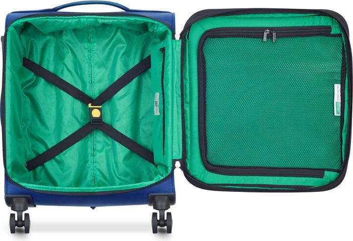Image du produit Delsey ParisxUnited Colors of Benetton Color Block 4 roues trolley cabine S 55 cm avec soufflet d'extension (43 l)