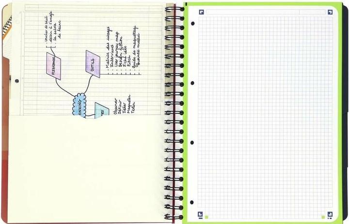 Produktbild Oxford School Projectbook A4+ 5mm kariert (A4, Kariert, Harter Einband)