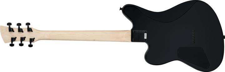 Actual product image JACKSON JS22 Surfcaster Electric Guitar, Gloss Black (Electric guitar, Amaranth, Maple, Poplar)