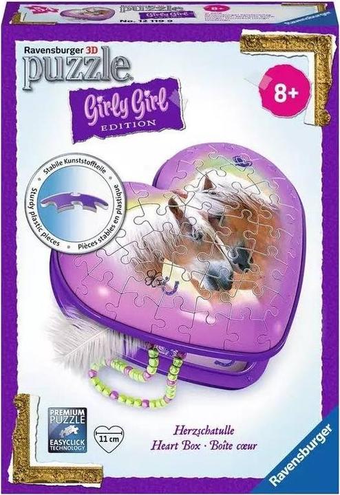 Immagine prodotto Ravensburger Cavalli Heart box (54 pezzi)