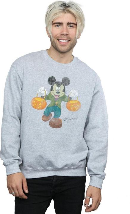 Actual product image Disney Mens Frankenstein Mickey Mouse Sweatshirt (3XL)