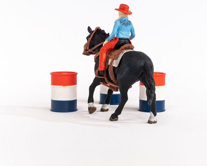 Produktbild Schleich Barrel Racing mit Cowgirl
