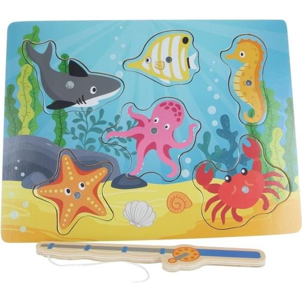 Besttoy Holzpuzzle - Fische - 6 Teile (6 Teile)