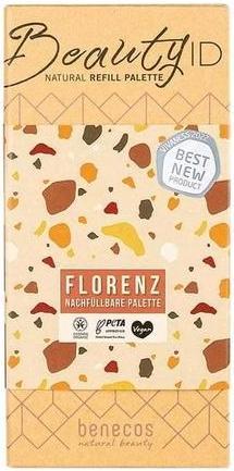 Produktbild Benecos BIO-Palette Large Florence - 18g - Beauty ID (Rusty Copper, Muddy Olive, Matt Desert, Bright Woods)