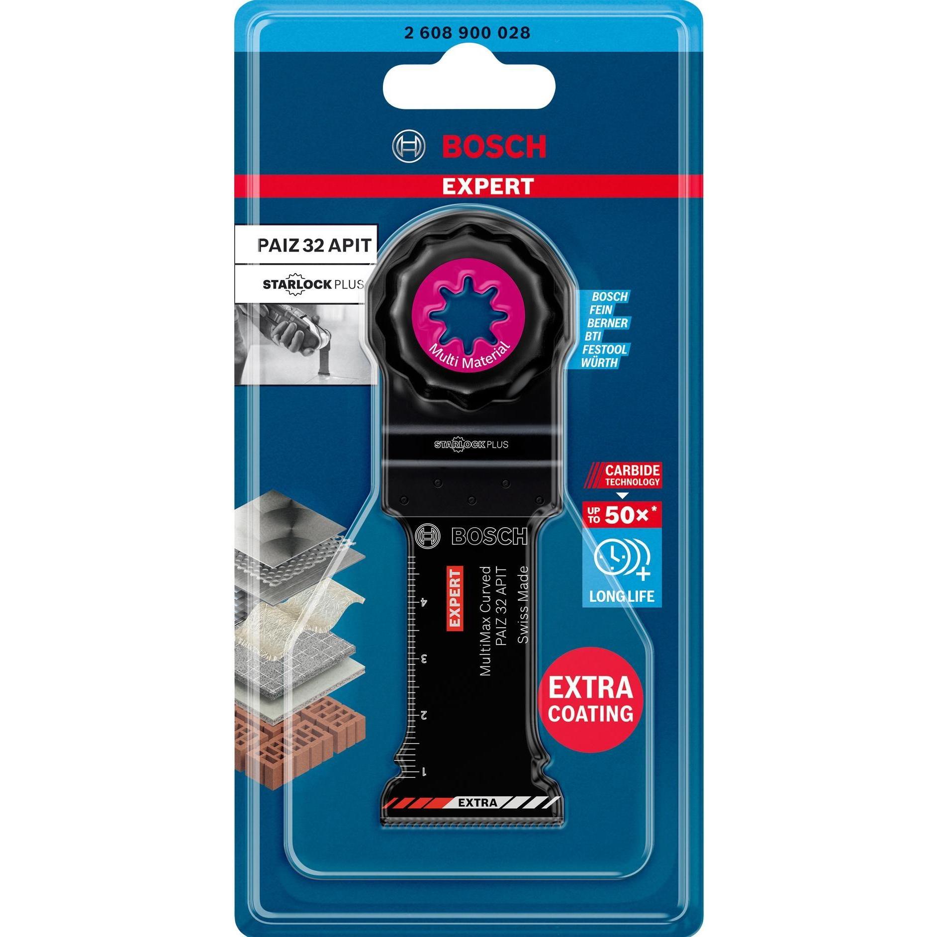 Thumbnail - Bosch Professional Zubehör, Sägeblatt, EXPERT MultiMax PAIZ 32 APIT Blatt für Multifunktionswerkzeuge, 32 mm
