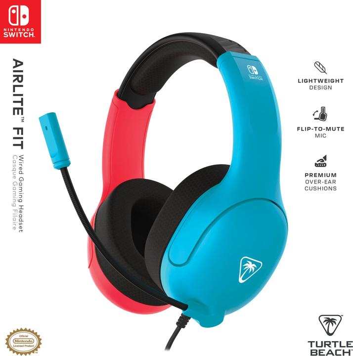 Red, Neon Blue