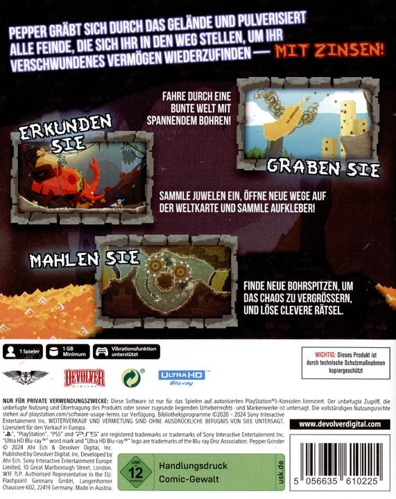 Actual product image Devolver Pepper Grinder (PS5, DE)