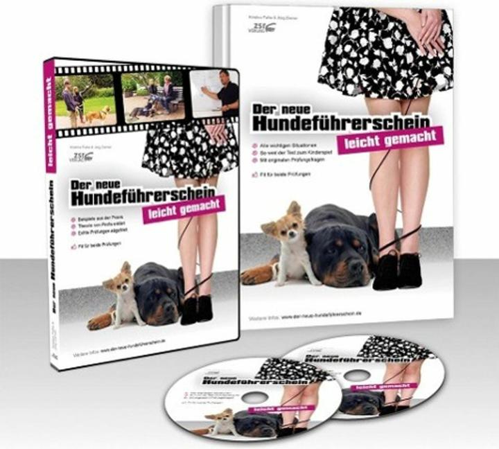 Produktbild Der neue Hundeführerschein - leicht gemacht! BUCH & DVD (Deutsch, Jörg Ziemer, 2013)