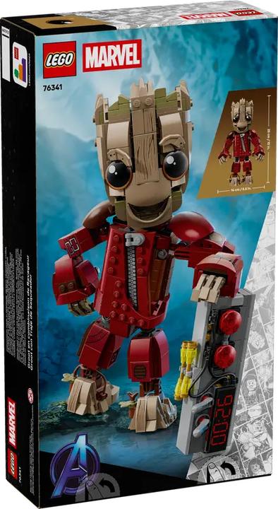 Immagine prodotto LEGO Marvel Super Heroes Groot in tenuta da Ravager (76341, LEGO Marvel)