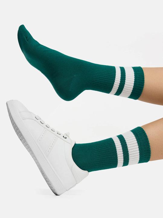 Actual product image Nur Die Freizeitsocken Statement Socken mit Stickerei (pack of 10, 35 - 38)