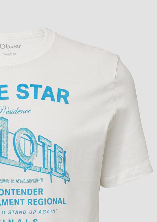 Produktbild S.Oliver T-Shirt T-Shirt mit Artwork (L)
