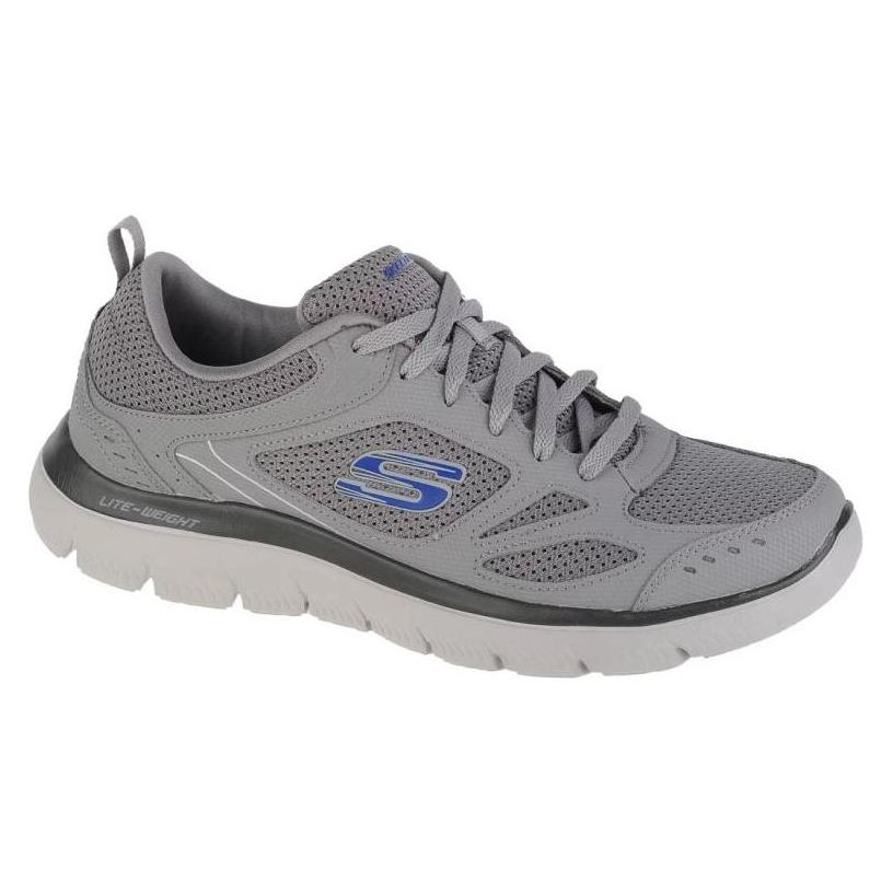 Skechers, Mannen, Sneakers, Toppen-zuidrand 52812-Gry - 41, Grijs, (41)