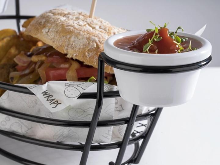 Image du produit APS Panier de service "BURGER & FRIES