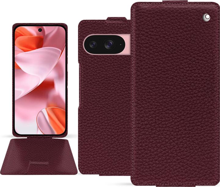 Image du produit Noreve Coque à rabat vertical en cuir (Google Pixel 9)