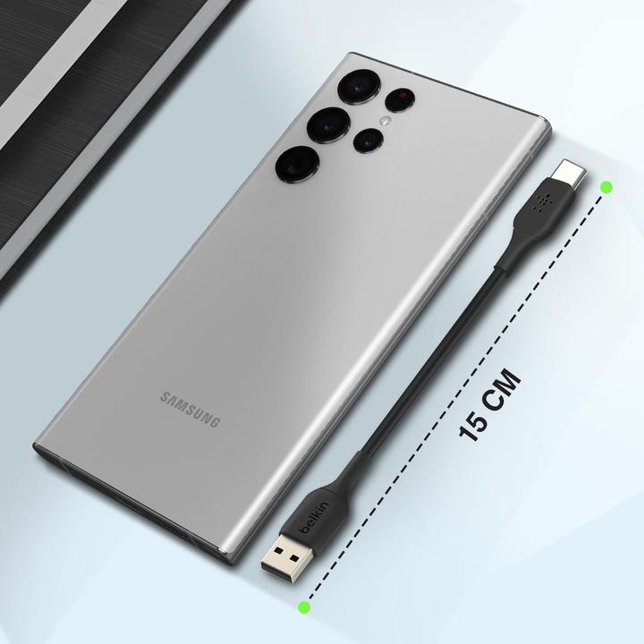 Actual product image Belkin USB-A – USB-C (0.15 m, USB 2.0)