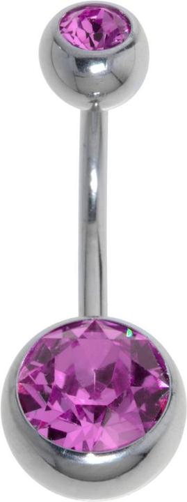 Image du produit Bijouteria Piercing nombril (Acier chirurgical 316L, Cristallin)