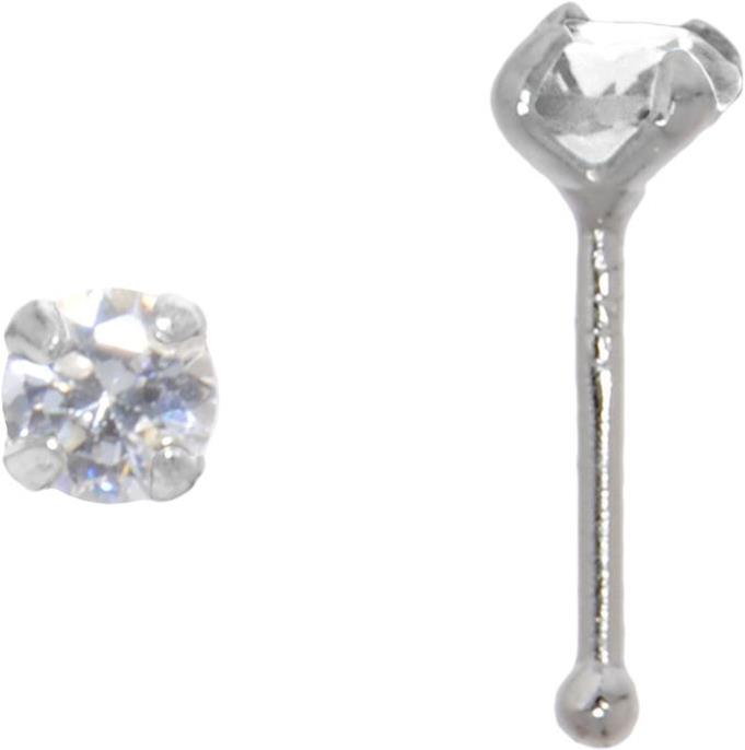 Immagine prodotto Bijouteria Piercing per naso (Argento, Zirconia)