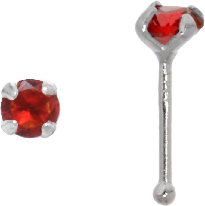 Image du produit Bijouteria Piercing nez (Argent, Zircone)