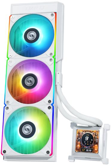 Immagine prodotto Lian-Li Sistema di raffreddamento ad acqua completo HydroShift LCD 360S - bianco