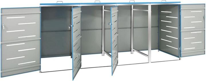 Actual product image vidaXL Mülltonnenbox