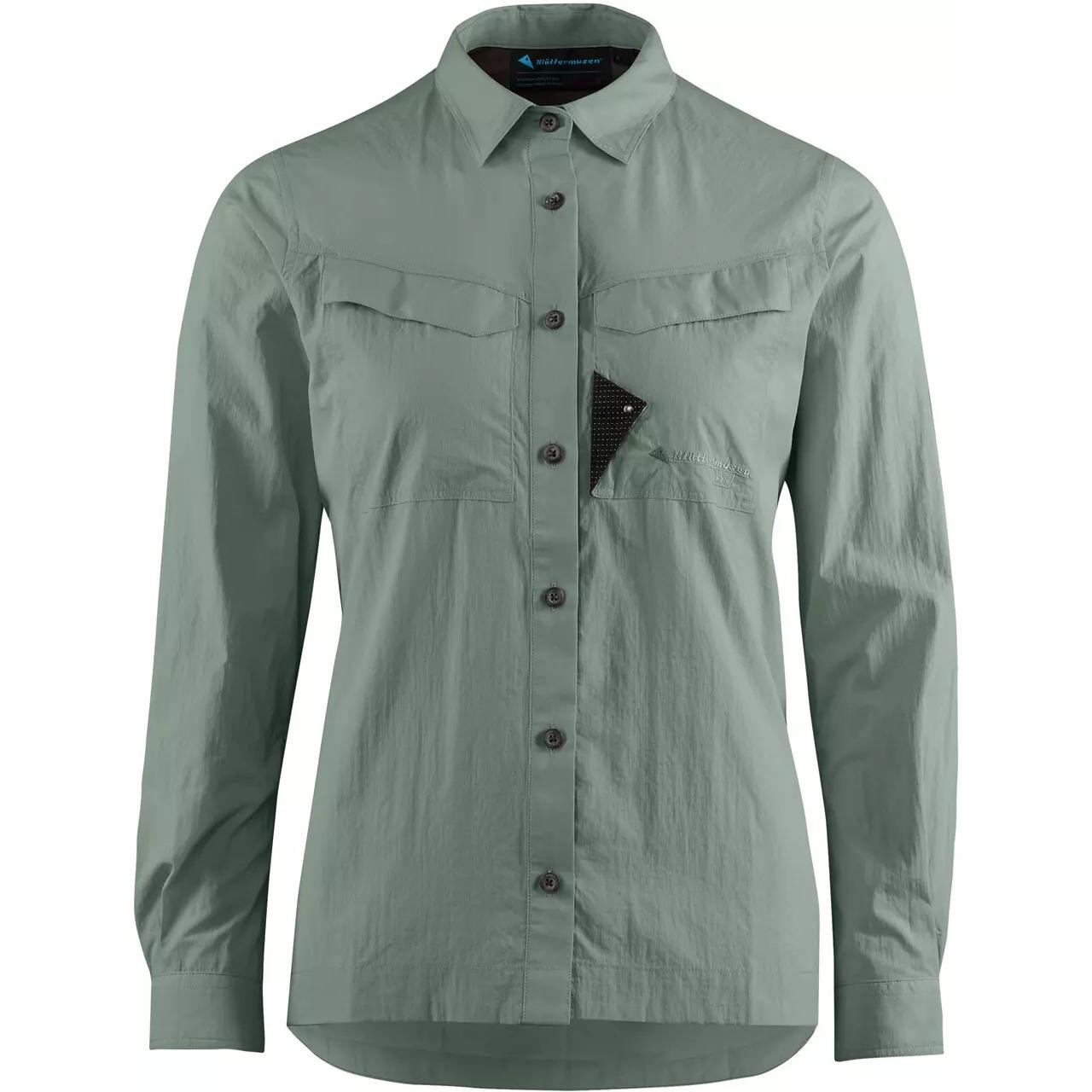 Klättermusen, Damen, Hemd, Syn LS Shirt Women, Grün, (S)