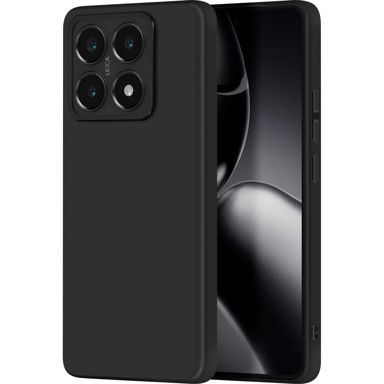 Avizar Classic Case Mat (Xiaomi 14T), Smartphone Hülle, Schwarz