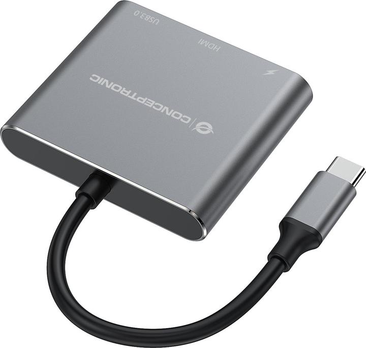 Produktbild Conceptronic USB Typ-C zu (USB Typ-C, USB-A, HDMI, 25 cm)