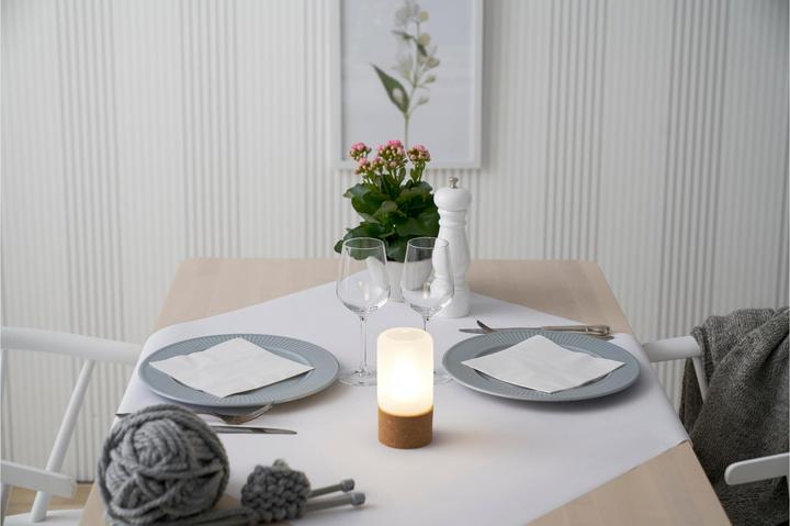 Produktbild Duni Mitteldecke 84 x 84 cm champagner (84 x 84 cm)