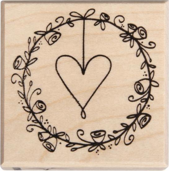 Image du produit Rayher Tampon Couronne de mariage, 5x5cm