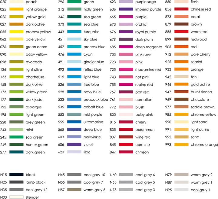 Produktbild Tombow ABT Dual Brush Pen (Pastellkombi, 6 x)