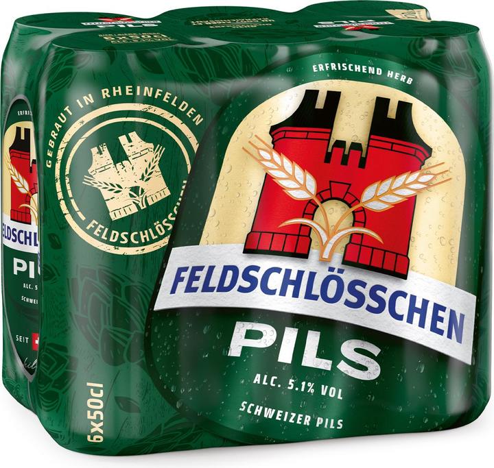 Feldschlösschen Pils (6 x 50 cl)