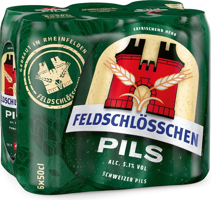 Produktbild Feldschlösschen Pils (6 x 50 cl)