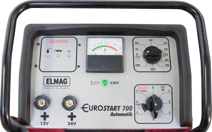 Actual product image Elmag EUROSTART 700 automatic charging/starting device (12V, 24V, 75 A)