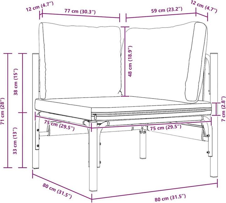 Produktbild vidaXL Ander