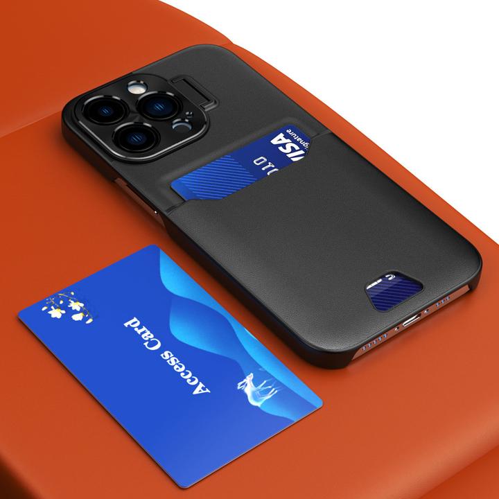 Actual product image Hurtel Leather Stand Case for Samsung Galaxy S23 card wallet cover with stand black (Samsung Galaxy S23)