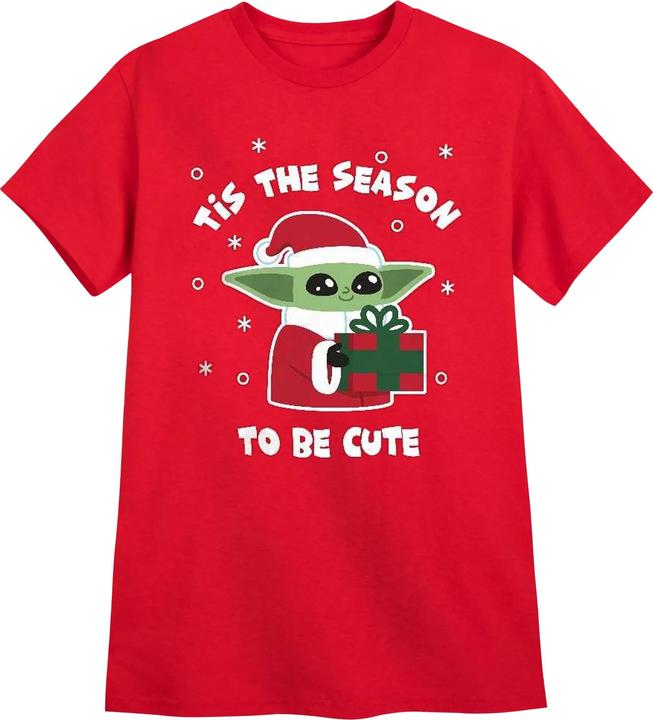 Immagine prodotto Star Wars Tis The Christmas Season Maglietta Grogu Bambini (116)