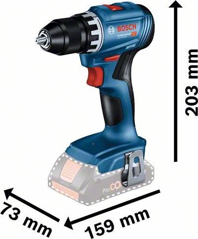 Produktbild Bosch Professional GSR 18V-45 (Akkubetrieb)