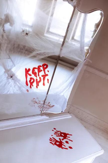 Image du produit Partydeco Gel-Aufkleber Blutige Hände, Rot (2 pièce(s))