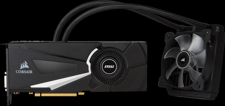 Produktbild MSI GeForce GTX 1080 SEA HAWK X (8 GB)