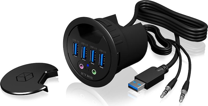 Image du produit Icy Box IB-HUB1403A (USB-A, 4 Ports)