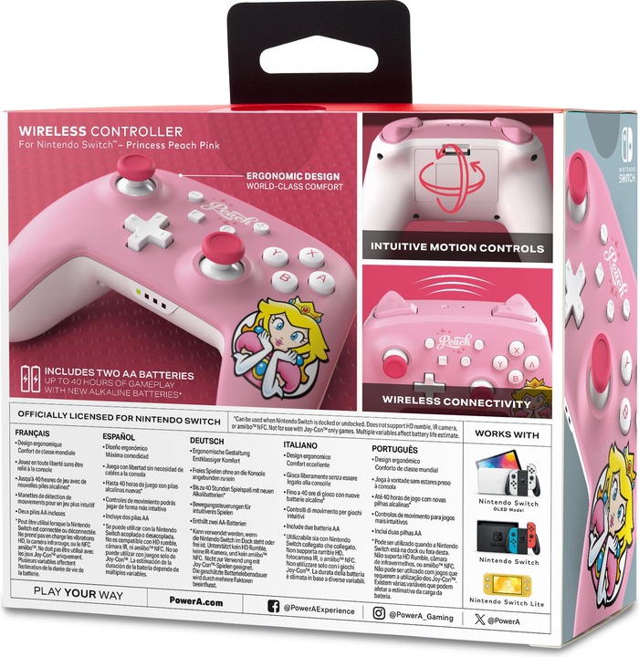 Actual product image PowerA Wireless Controller (Switch, Switch Lite, Switch OLED)