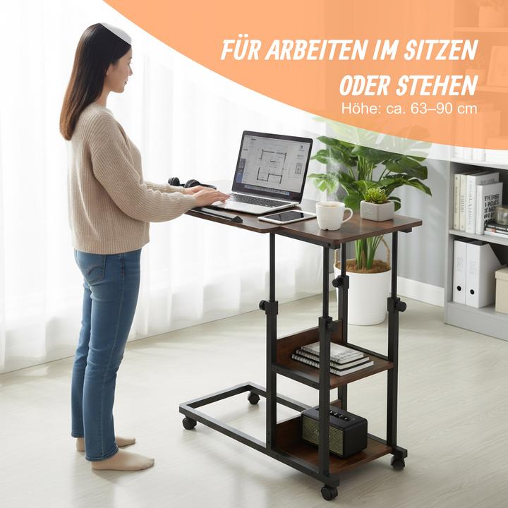 Image du produit Relaxdays Table de bureau pour portable