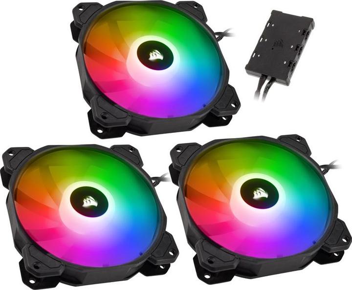 Immagine prodotto Corsair SP120 RGB Elite (120 mm, 3 x)