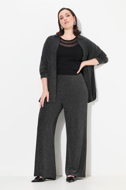 Actual product image Ulla Popken Sparkling Elastic Waist Pants (58, 60)
