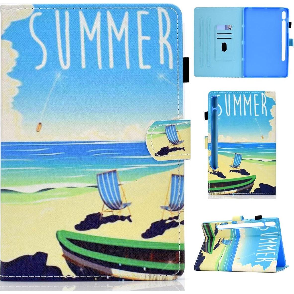 König Design Schutz Tablet Hülle für Samsung Galaxy Tab S8 Case Cover Tasche Bumper Wallet (Galaxy Tab S8), Tablet Hülle